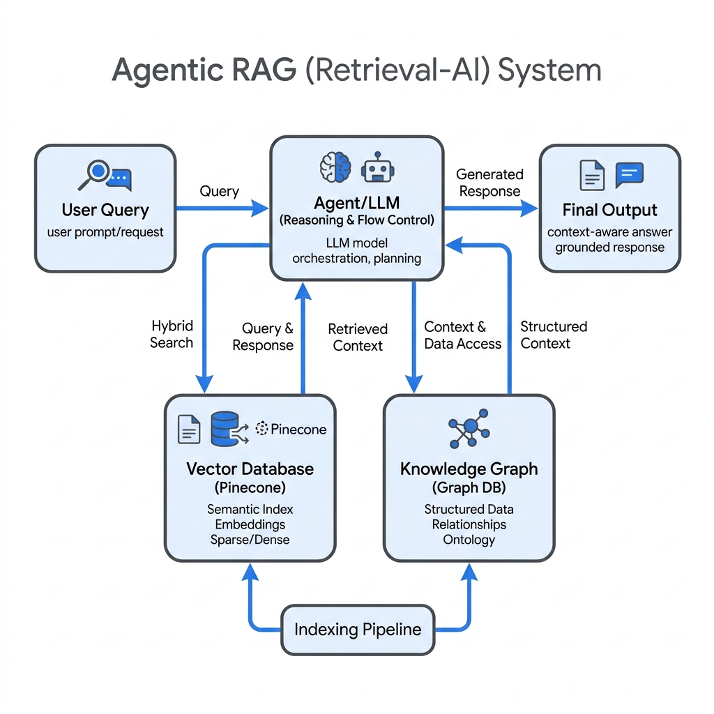 Agentic RAG Architecture Diagram